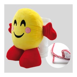 PELUCHE CON PLAID...